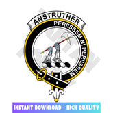 Clan Anstruther Tartan Crest, Badges, Heraldry, Clans, Family Scotland PNG, Digital ClipArt High Quality DG70 Anstruther Tartan Tartan Today